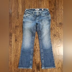 Ariat FR Cat 2 Women’s Mid Rise Boot Jeans size 28S